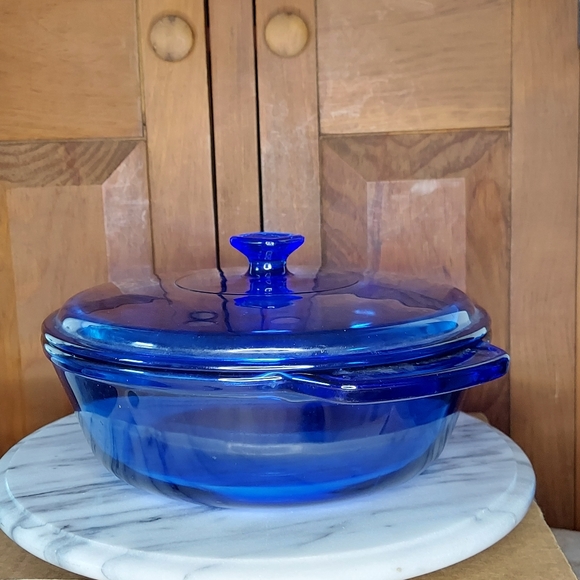 Cobalt Blue Casserole Dish - Picture 5 of 17